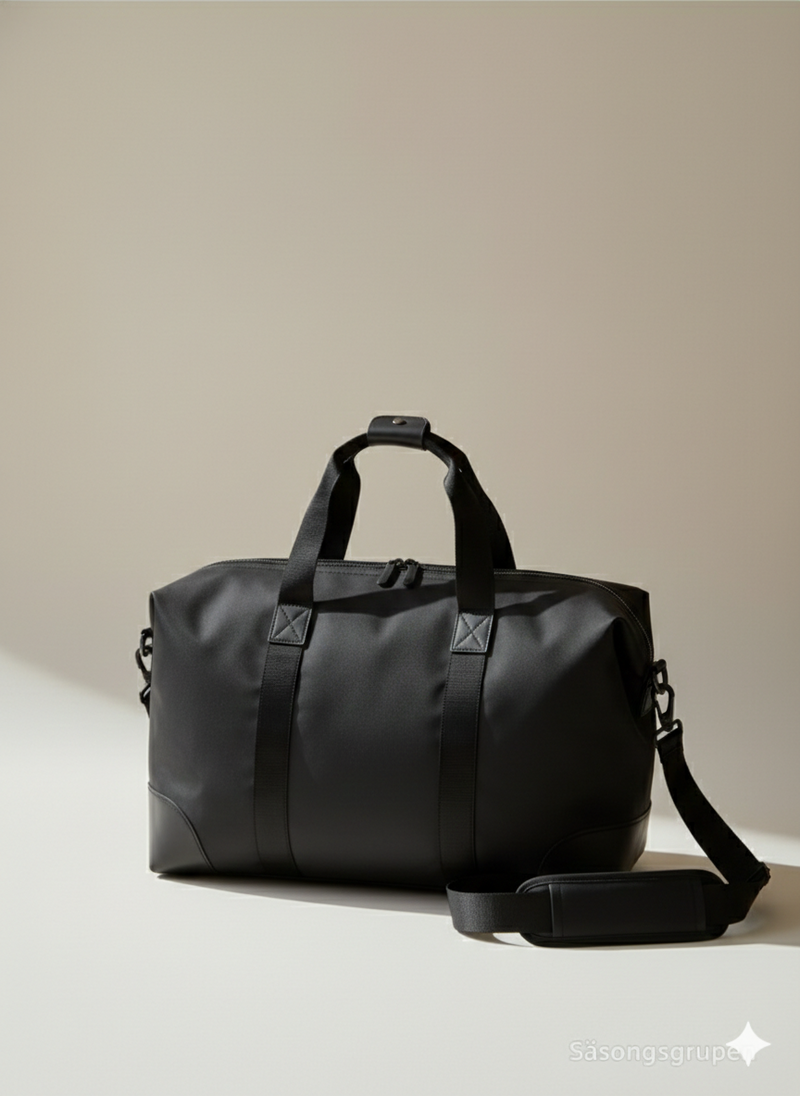 LØV - MERÉLYS WEEKENBAG SVART - ROBUST OCH VATTENTÄT DESIGN