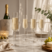 N CARLSEN SIGNATURE CHAMPAGNEGLAS 4-PACK