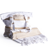 MAISON TRIQUE - HAMAMHANDDUK MED TILLHÖRANDE TOTEBAG